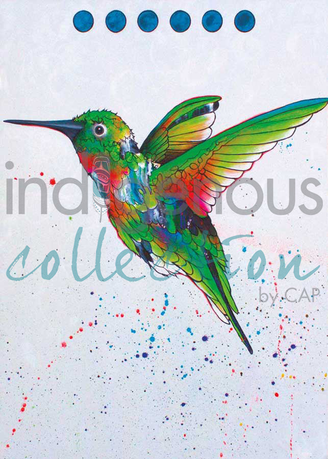 Hummingbird by artist Micqaela Jones