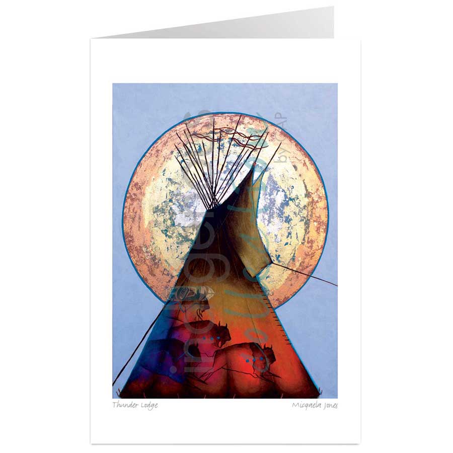 Thunder Lodge by artist Micqaela Jones