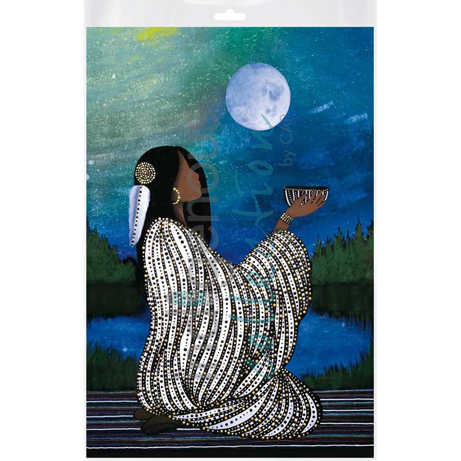 Spirit Offering by artist Betty Albert - Cree. Indigenous Collection