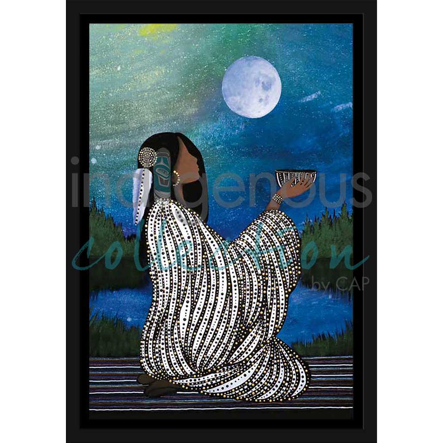 Spirit Offering by artist Betty Albert - Cree. Indigenous Collection