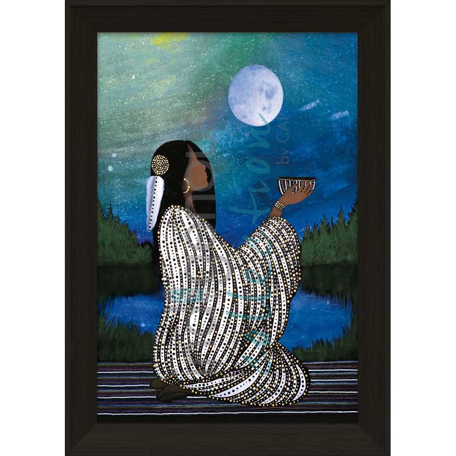Spirit Offering by artist Betty Albert - Cree. Indigenous Collection