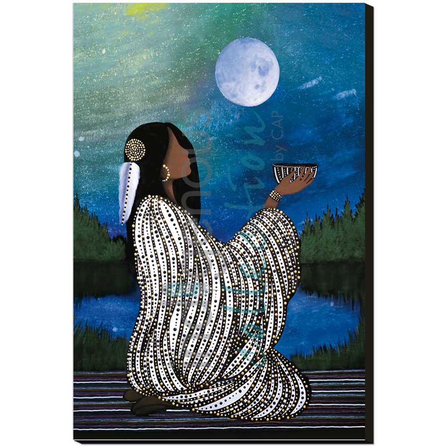 Spirit Offering by artist Betty Albert - Cree. Indigenous Collection