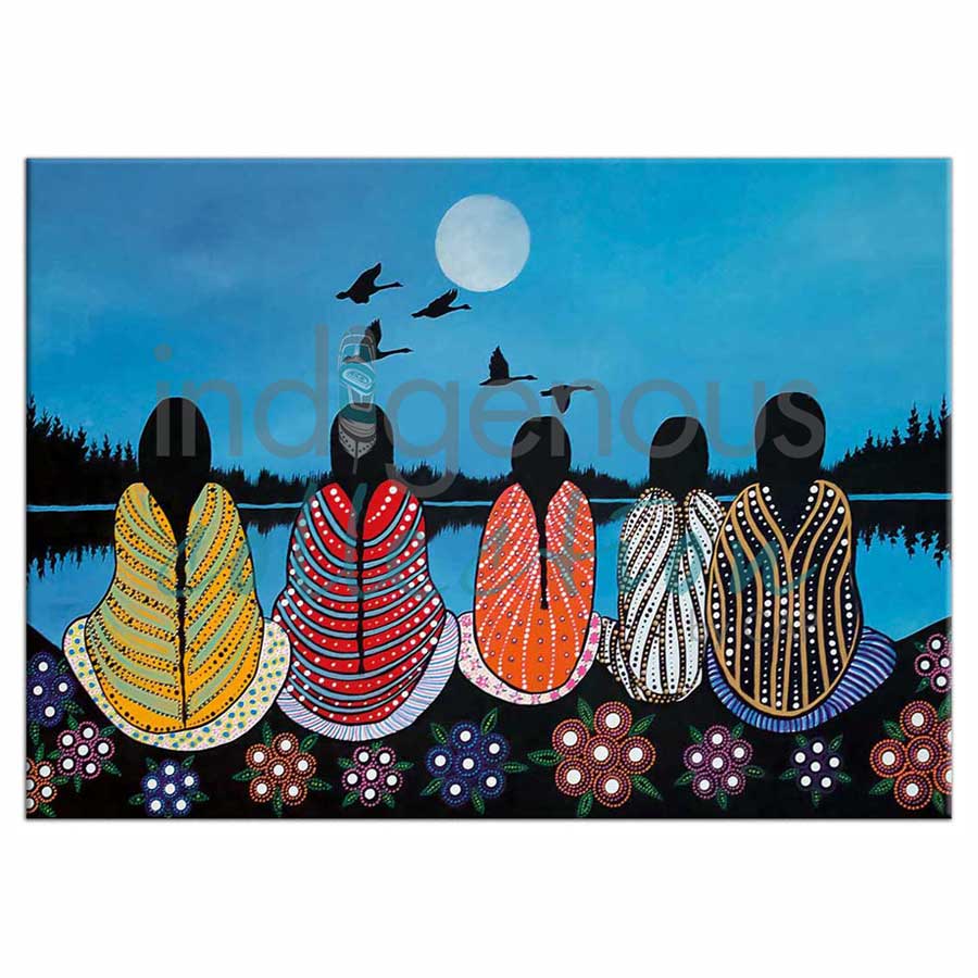 Cousins Magnets by artist Betty Albert