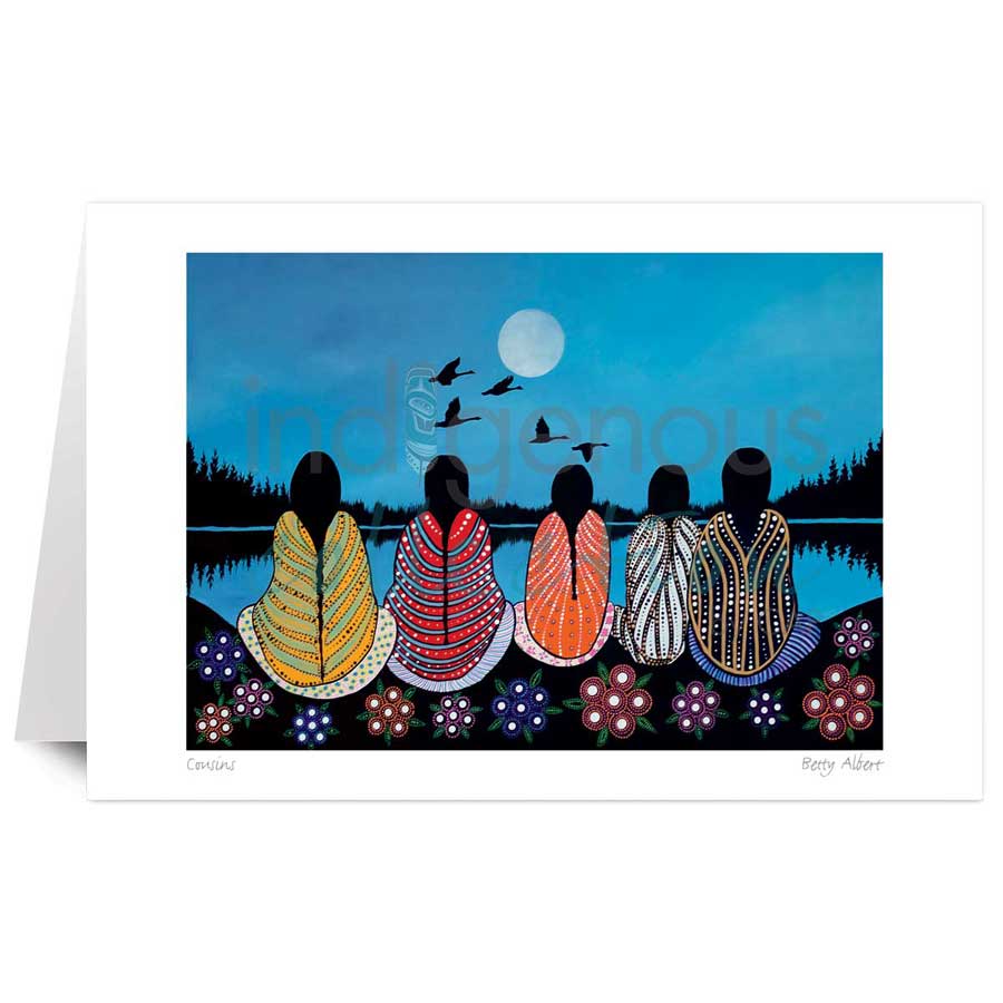 Cousins by artist Betty Albert