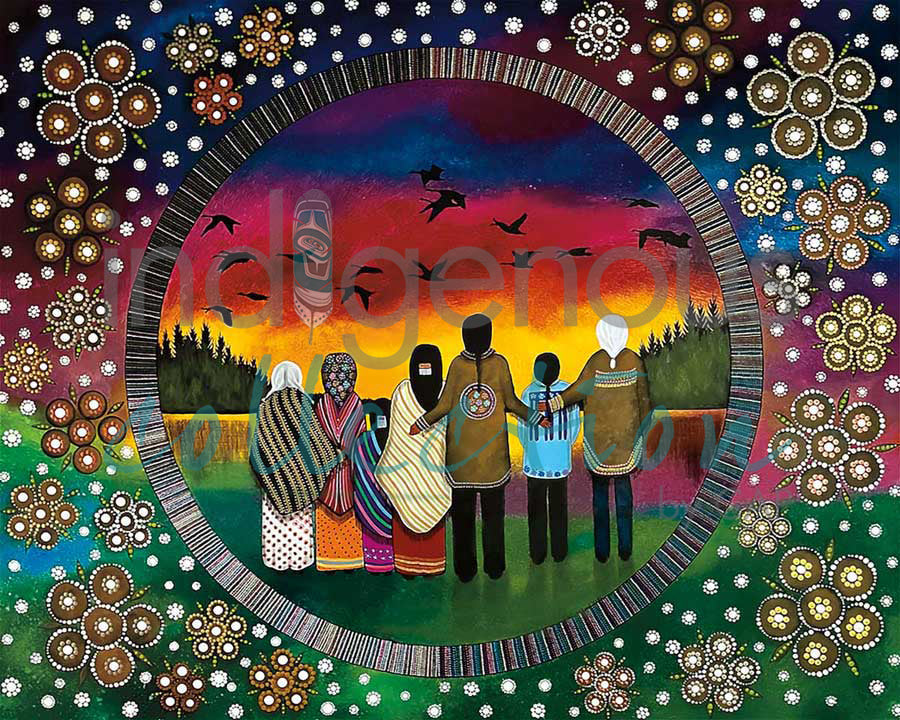 Family II by artist Betty Albert