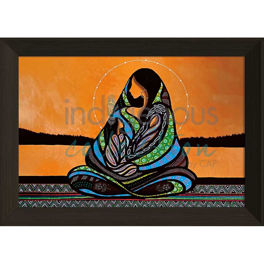 Mother by artist Betty Albert - Cree. Indigenous Collection
