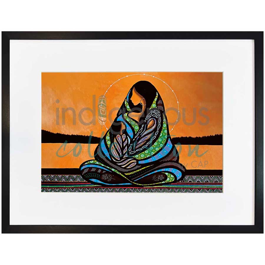 Mother by artist Betty Albert - Cree. Indigenous Collection