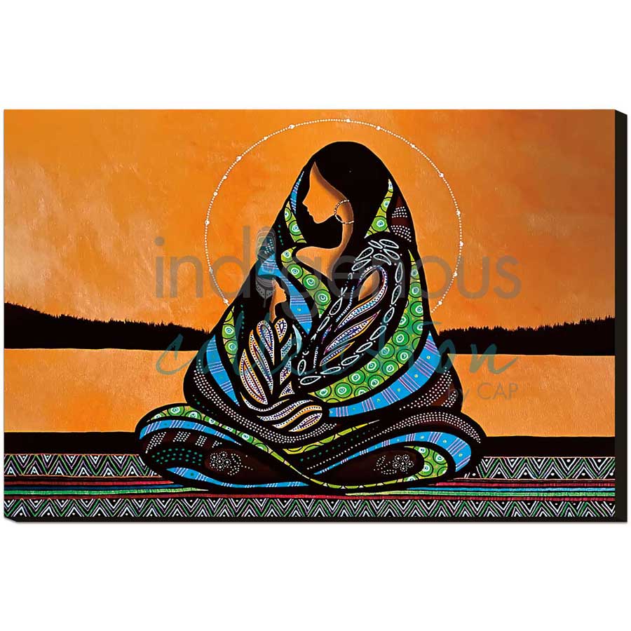 Mother by artist Betty Albert - Cree. Indigenous Collection