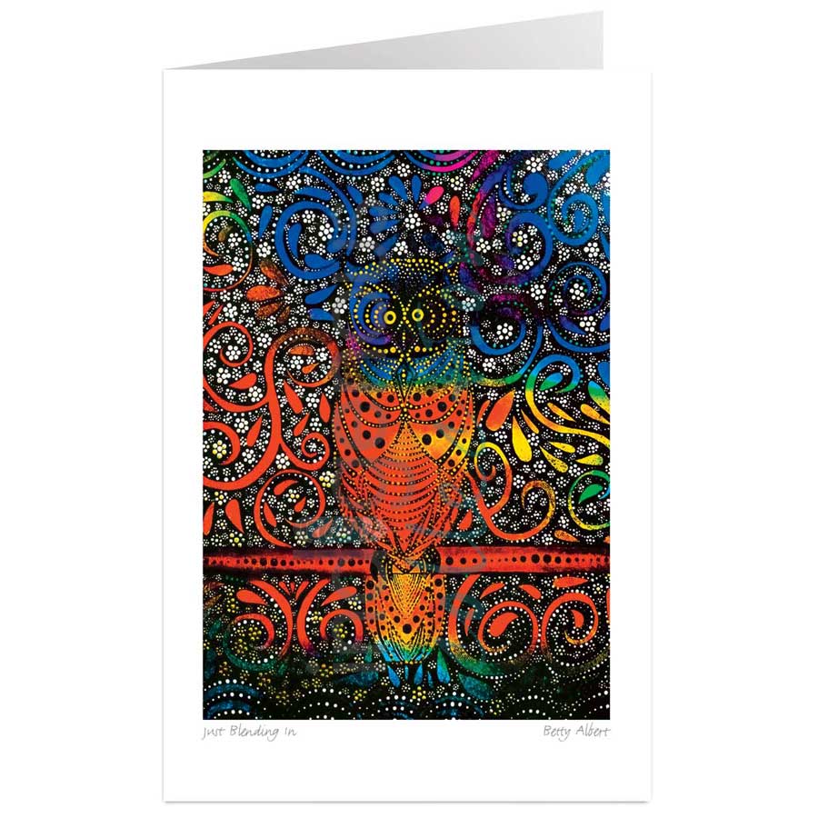 Just Blending In by artist Betty Albert