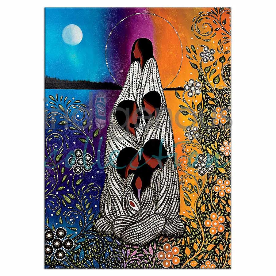 Seven Generations Magnets by artist Betty Albert