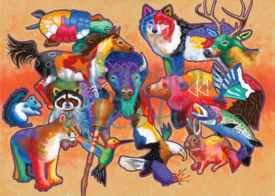 Nature's Gifts by artist John Balloue