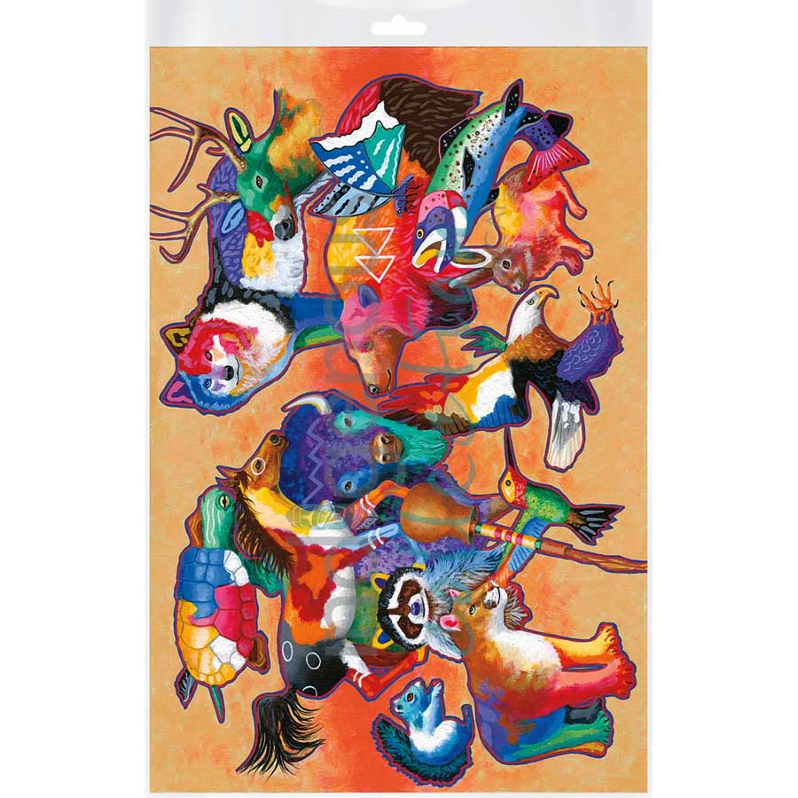 Nature's Gifts by artist John Balloue - Cherokee. Indigenous Collection