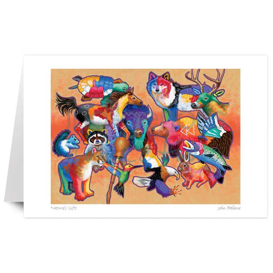 Nature's Gifts by artist John Balloue