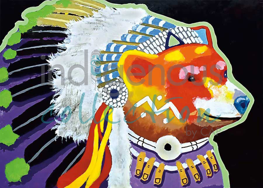 Chief Bear Knuckles by artist John Balloue