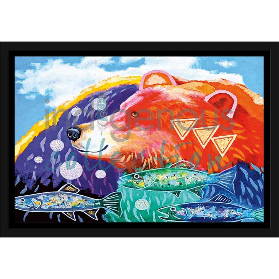 Day Dreams by artist John Balloue - Cherokee. Indigenous Collection
