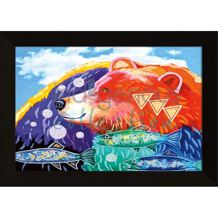 Day Dreams by artist John Balloue - Cherokee. Indigenous Collection