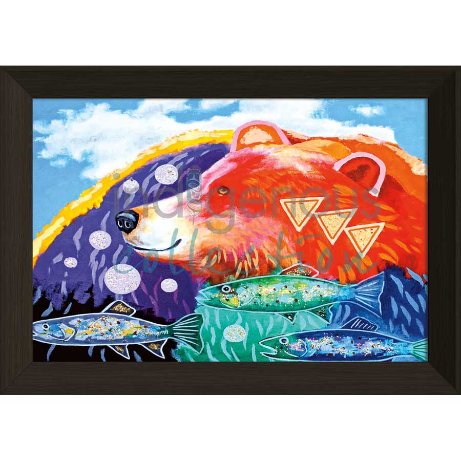 Day Dreams by artist John Balloue - Cherokee. Indigenous Collection