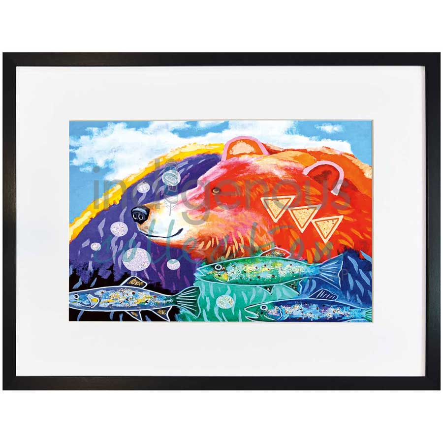 Day Dreams by artist John Balloue - Cherokee. Indigenous Collection
