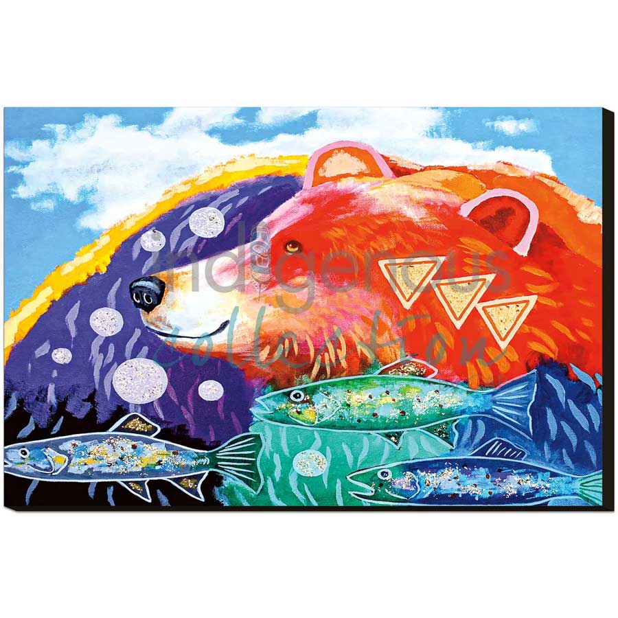 Day Dreams by artist John Balloue - Cherokee. Indigenous Collection
