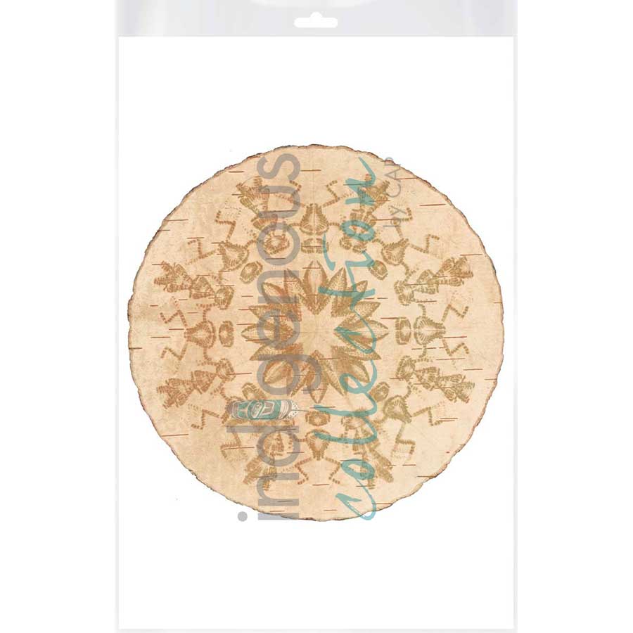 Round Dance by artist Pat Bruderer - Cree. Indigenous Collection