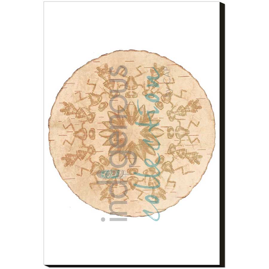 Round Dance by artist Pat Bruderer - Cree. Indigenous Collection