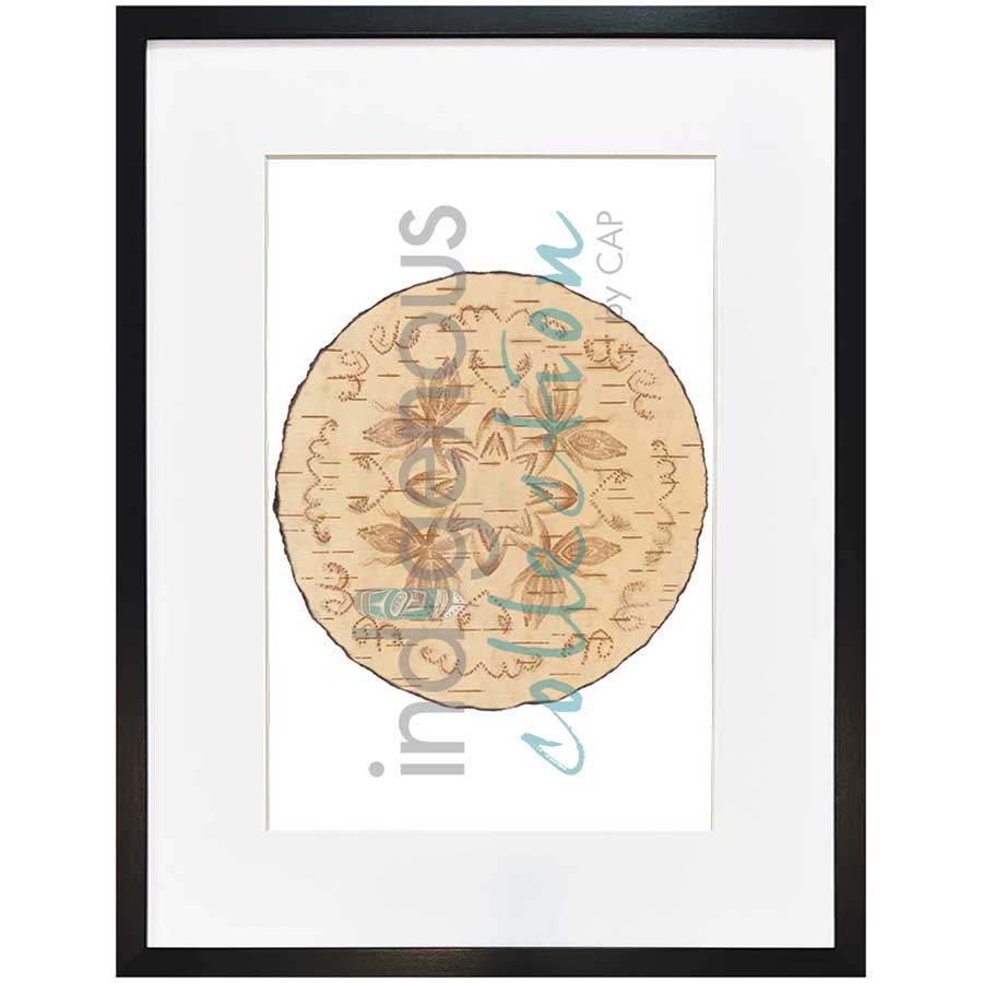 Morning Star One by artist Pat Bruderer - Cree. Indigenous Collection