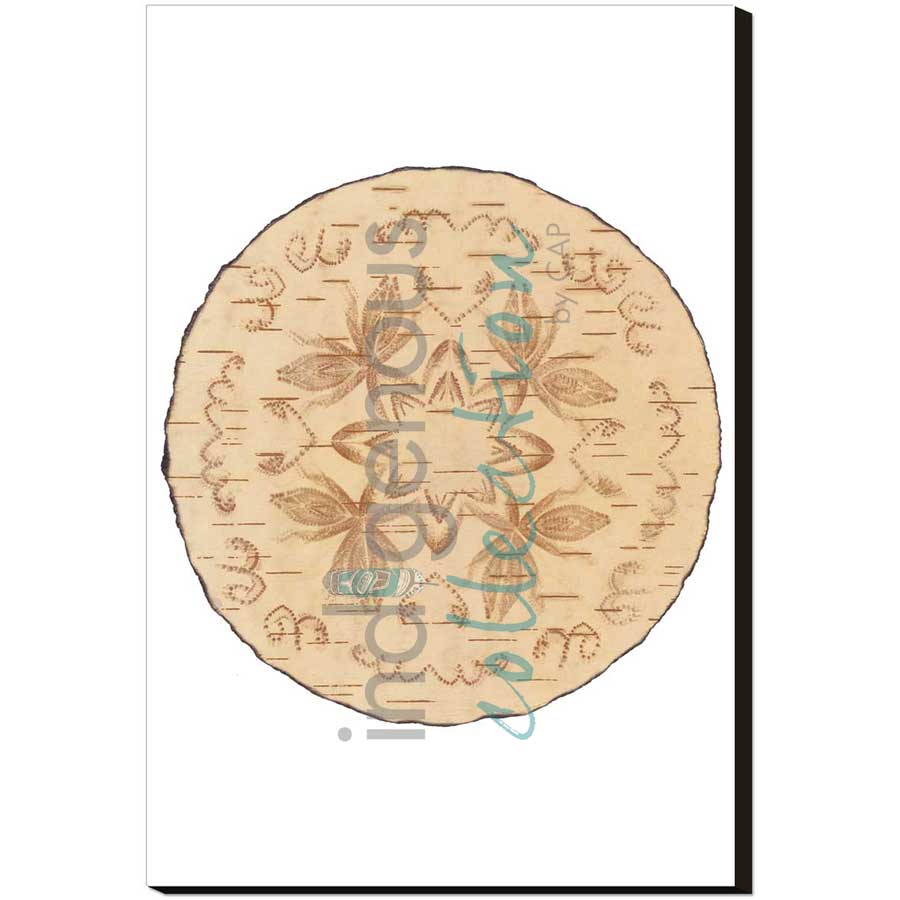 Morning Star One by artist Pat Bruderer - Cree. Indigenous Collection