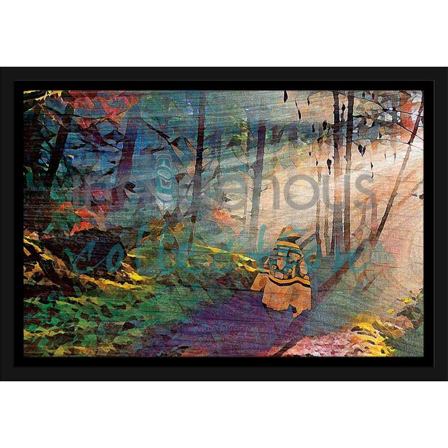 Kwagu' Into the Mist by artist Heidi Henderson - Kwakwaka'wakw. Indigenous Collection