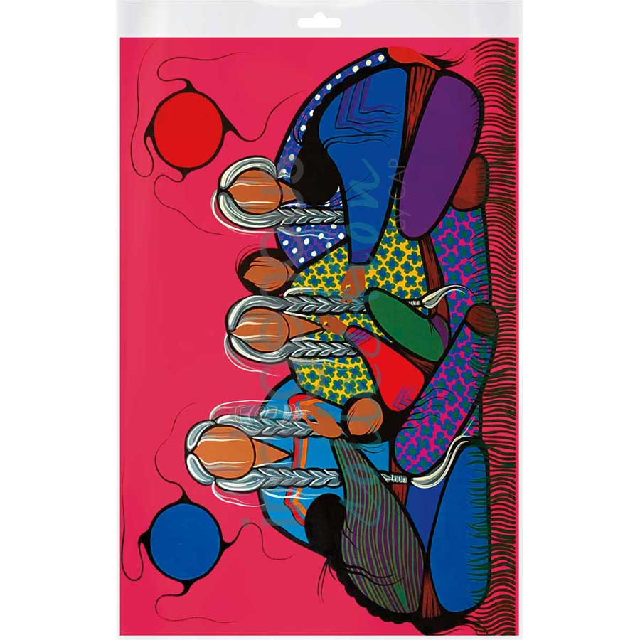 Generations of Healing by artist Simone McLeod - Ojibway. Indigenous Collection