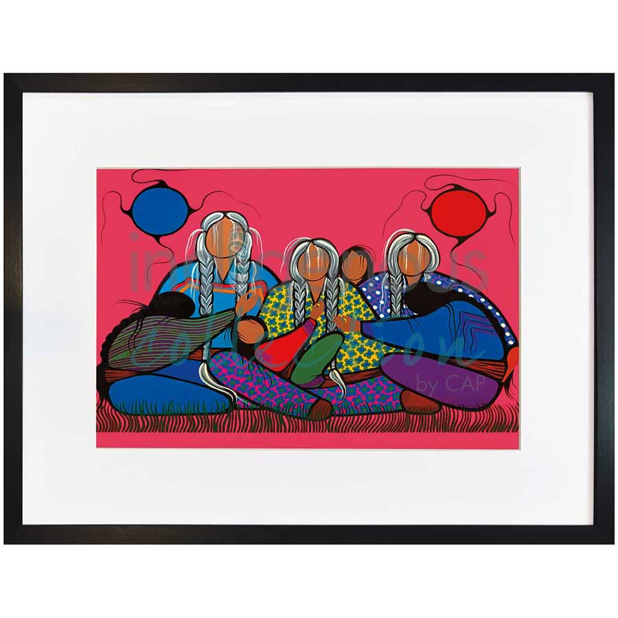 Generations of Healing by artist Simone McLeod - Ojibway. Indigenous Collection
