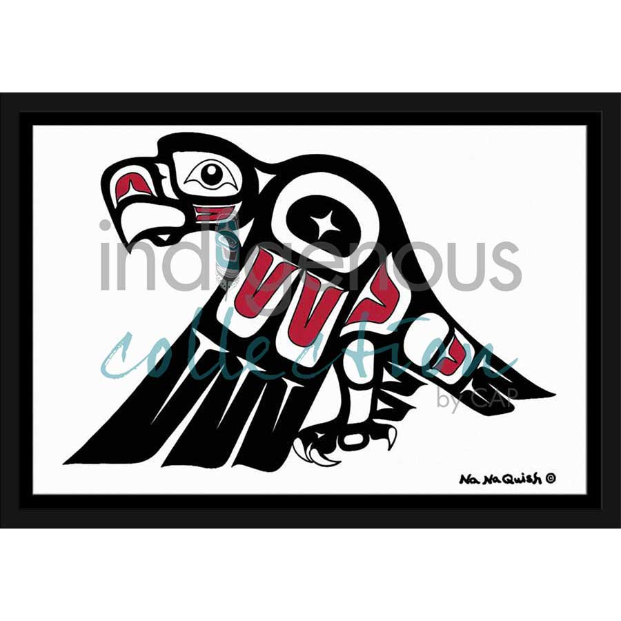 Eagle's Hunt by artist Na Na Quish - Nuu-chah-nulth . Indigenous Collection