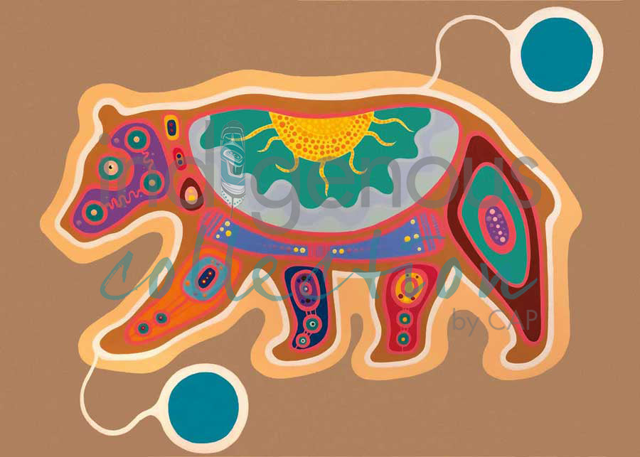 Bear by artist Donna "The Strange" Langhorne