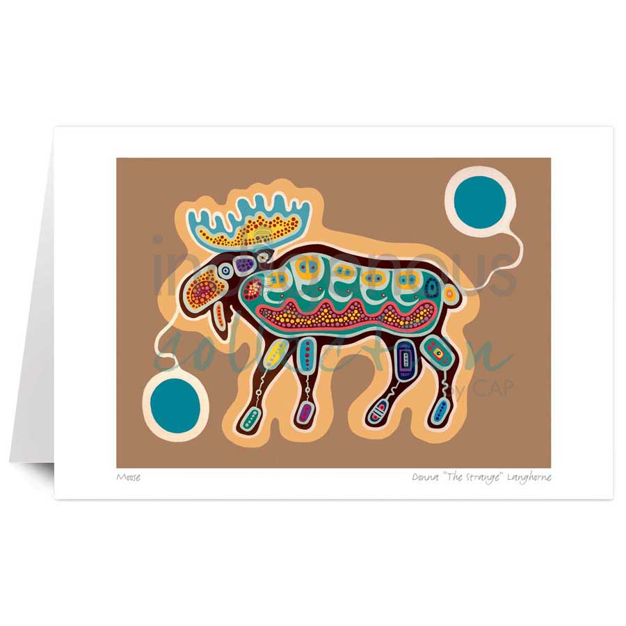 Moose by artist Donna "The Strange" Langhorne