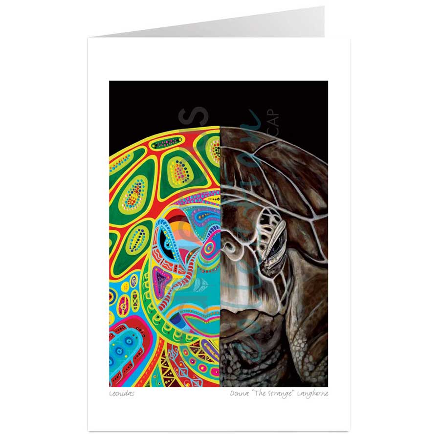 Leonidas by artist Donna "The Strange" Langhorne