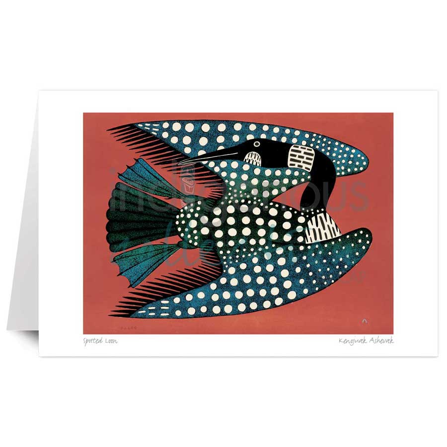 Spotted Loon by artist Kenojuak Ashevak