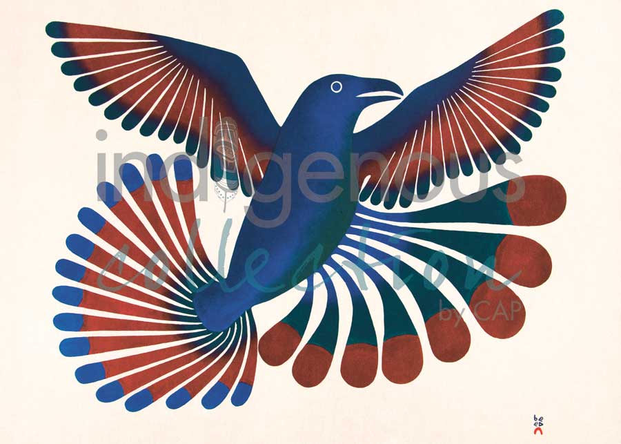 Ravens Return by artist Kenojuak Ashevak
