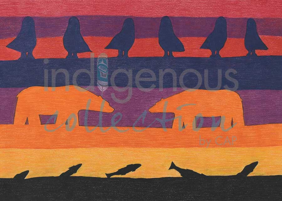 Shadows In The Evening by artist Laina Geetah