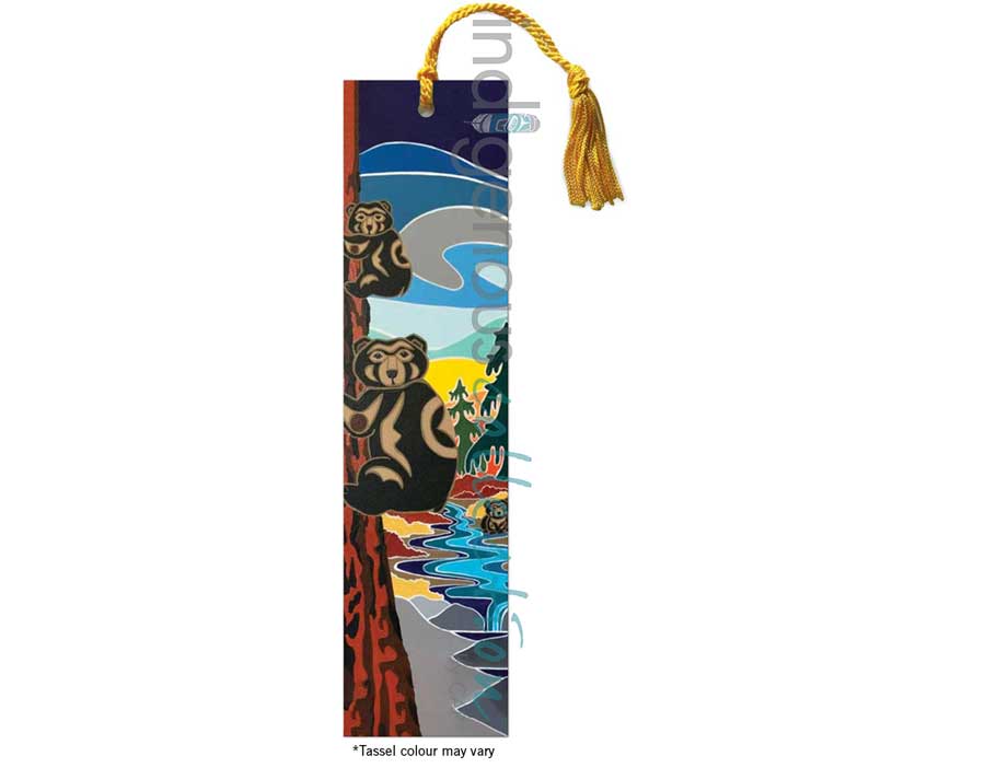 There's Just Something About Bears Bookmark by artist Shelley Davies