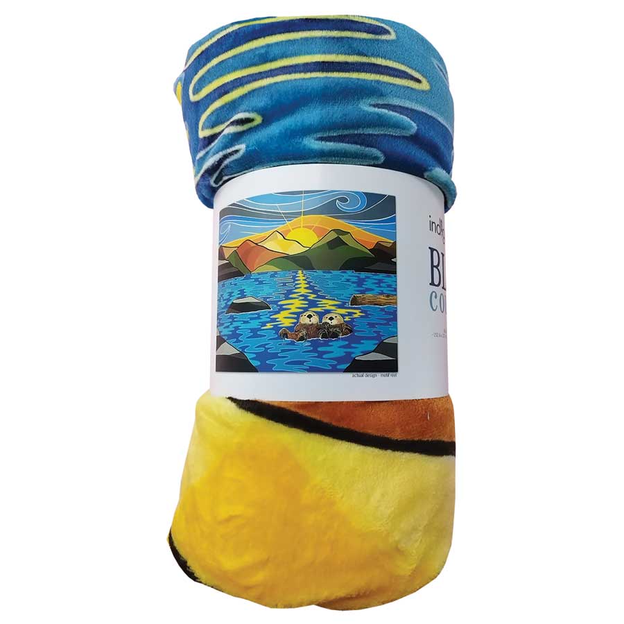 It's a Real Thing Fleece Blanket by artist Shelley Davies