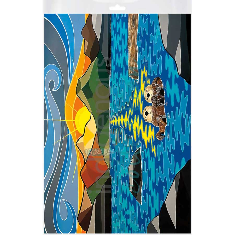 It's a Real Thing by artist Shelley Davies - Coast Salish. Indigenous Collection