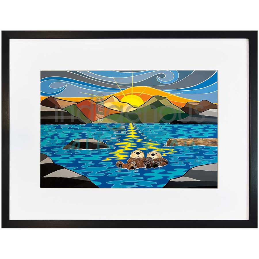 It's a Real Thing by artist Shelley Davies - Coast Salish. Indigenous Collection