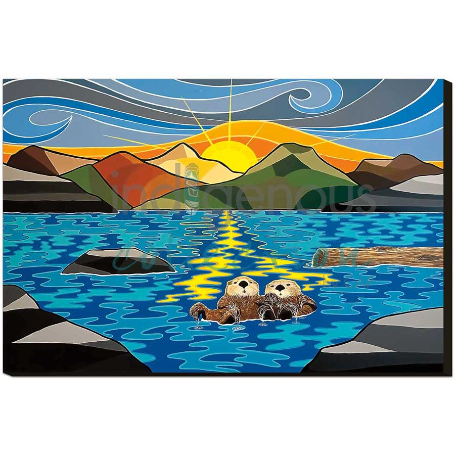 It's a Real Thing by artist Shelley Davies - Coast Salish. Indigenous Collection