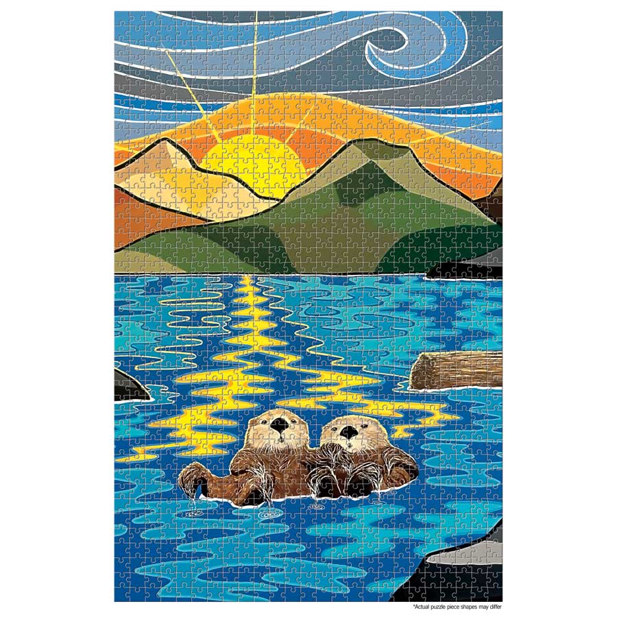 It's a Real Thing Puzzle - 1000 Pcs by artist Shelley Davies. Indigenous Collection.