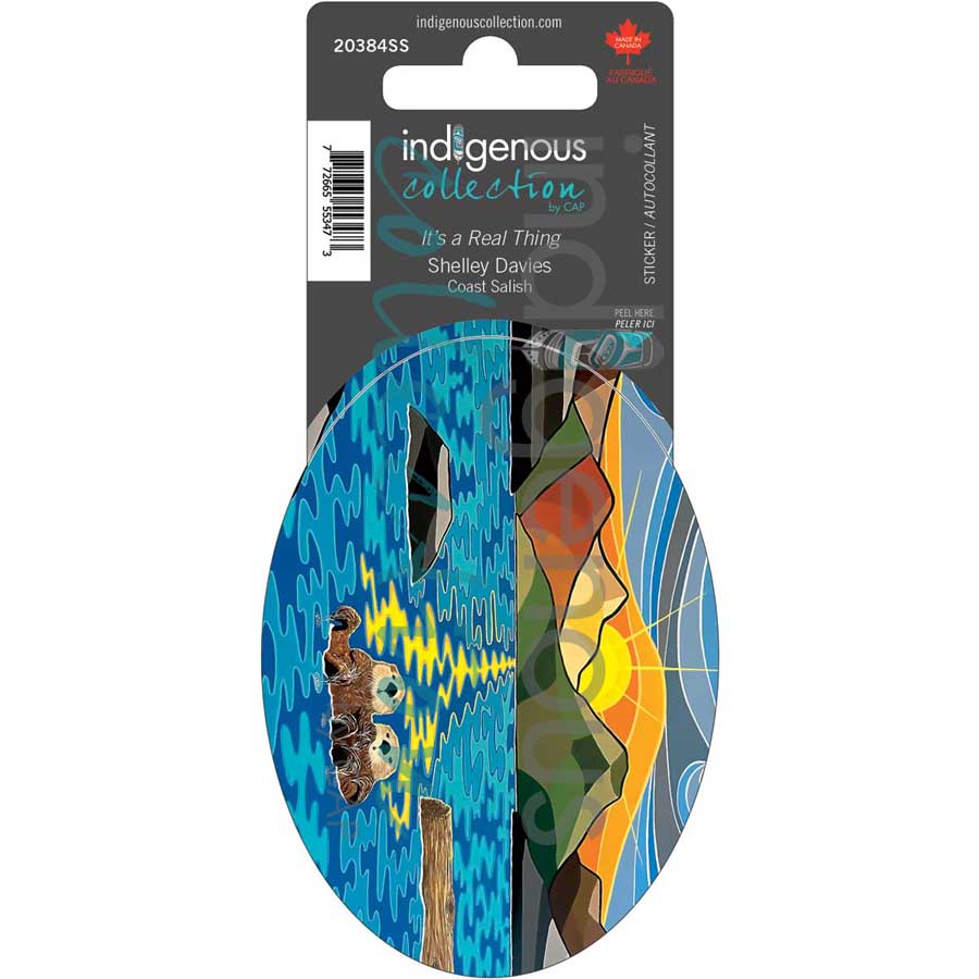 It's a Real Thing Sticker by artist Shelley Davies