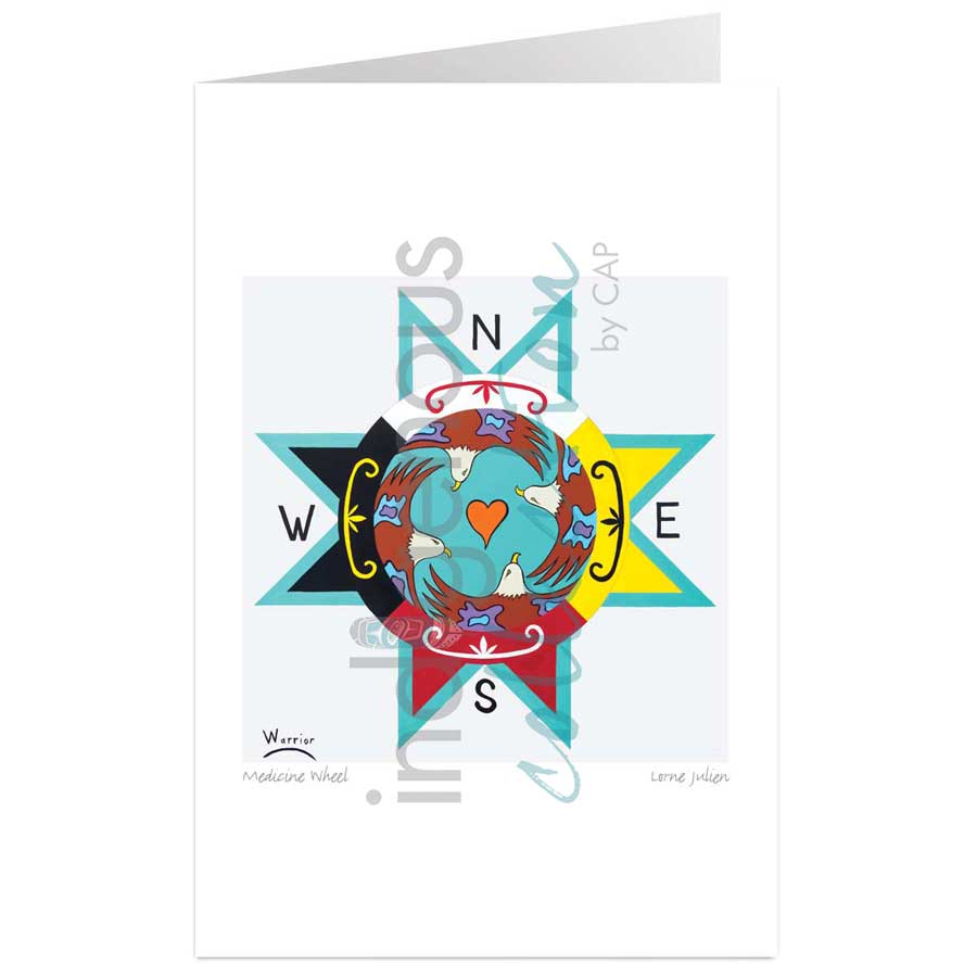 Medicine Wheel by artist Lorne Julien