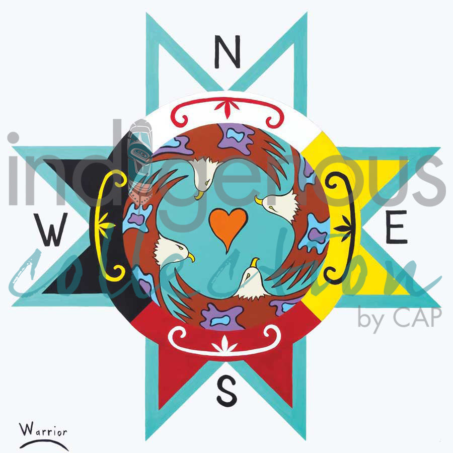 Medicine Wheel by artist Lorne Julien