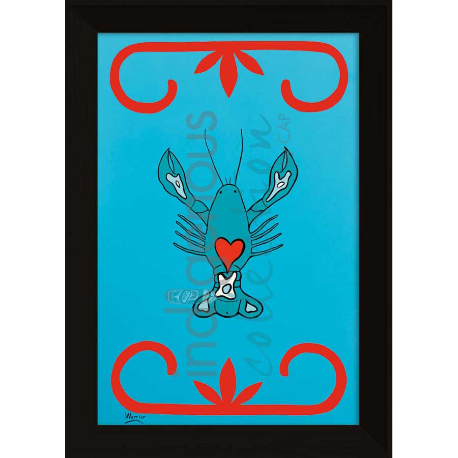 Jakej by artist Lorne Julien - Mi'kmaq. Indigenous Collection