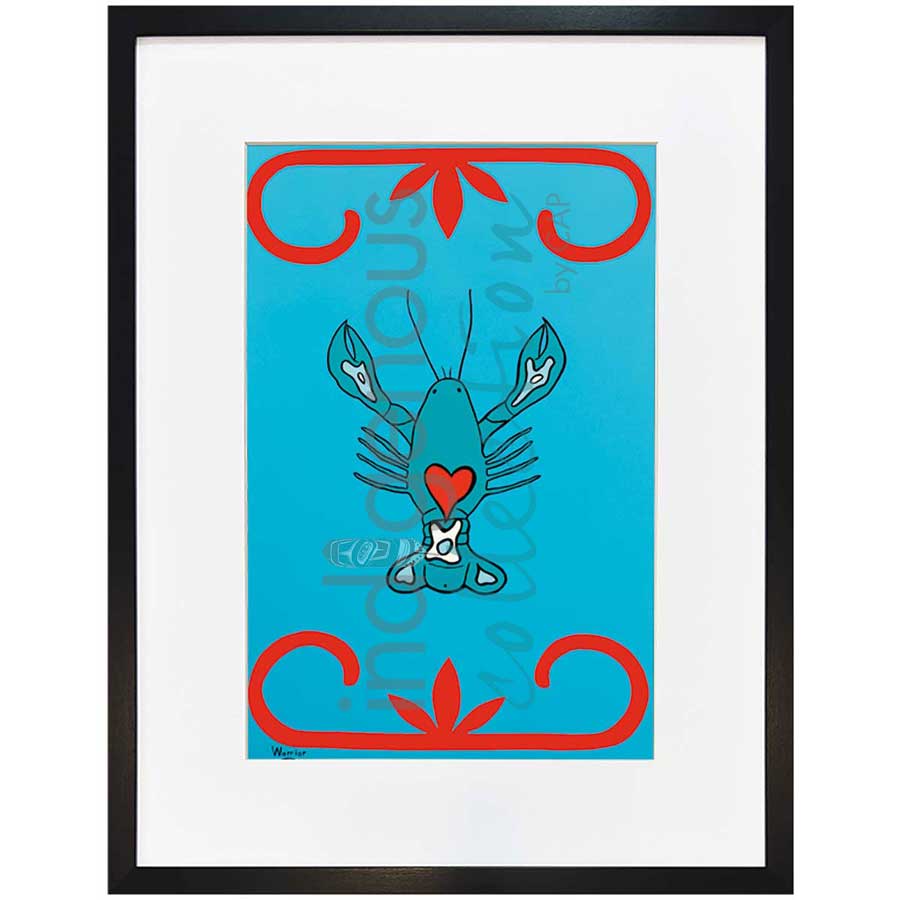 Jakej by artist Lorne Julien - Mi'kmaq. Indigenous Collection