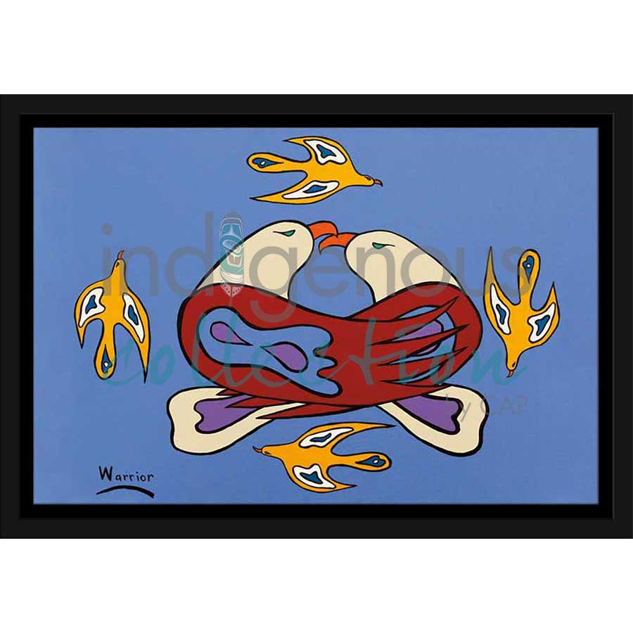 Family Love by artist Lorne Julien - Mi'kmaq. Indigenous Collection