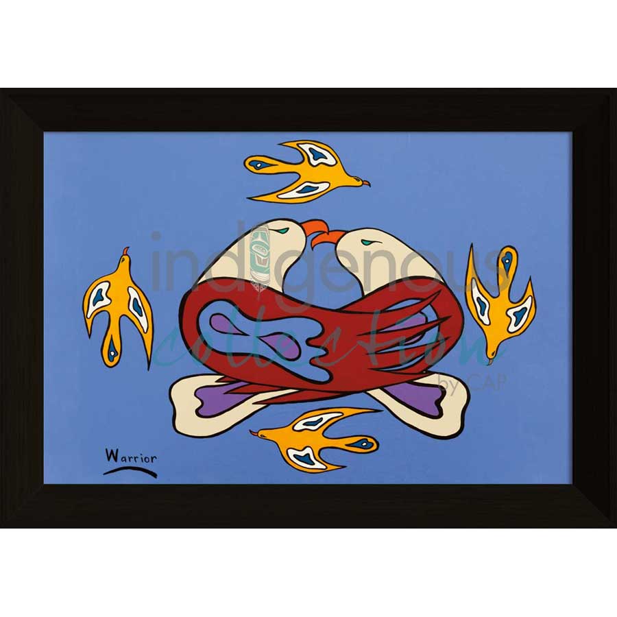 Family Love by artist Lorne Julien - Mi'kmaq. Indigenous Collection